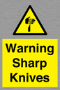 WV10559: Warning Sharp Knives