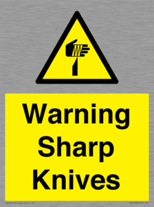 WV10559: Warning Sharp Knives