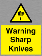 WV10559: Warning Sharp Knives