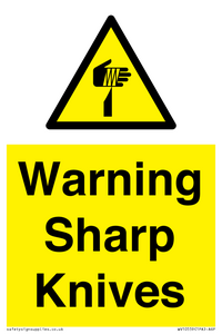 WV10559: Warning Sharp Knives
