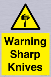 WV10559: Warning Sharp Knives