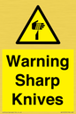 WV10559: Warning Sharp Knives