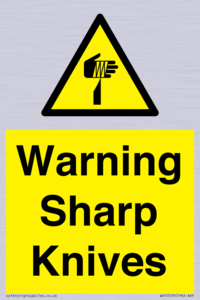 WV10559: Warning Sharp Knives