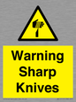 WV10559: Warning Sharp Knives