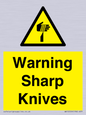 WV10559: Warning Sharp Knives