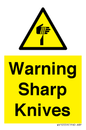 WV10559: Warning Sharp Knives