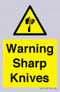 WV10559: Warning Sharp Knives