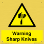 WV10559: Warning Sharp Knives