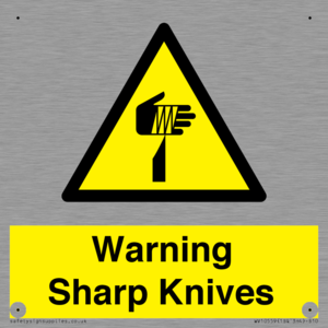 WV10559: Warning Sharp Knives