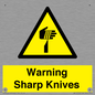 WV10559: Warning Sharp Knives