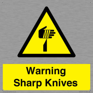 WV10559: Warning Sharp Knives