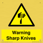 WV10559: Warning Sharp Knives