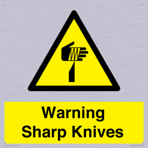 WV10559: Warning Sharp Knives