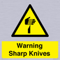 WV10559: Warning Sharp Knives