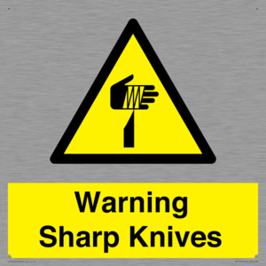 WV10559: Warning Sharp Knives