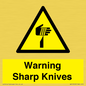 WV10559: Warning Sharp Knives