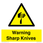 WV10559: Warning Sharp Knives