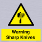 WV10559: Warning Sharp Knives