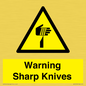 WV10559: Warning Sharp Knives