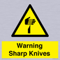 WV10559: Warning Sharp Knives