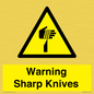 WV10559: Warning Sharp Knives