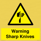 WV10559: Warning Sharp Knives