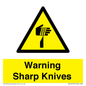 WV10559: Warning Sharp Knives