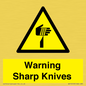 WV10559: Warning Sharp Knives