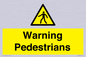 WV10602: Warning Pedestrians