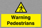 WV10602: Warning Pedestrians