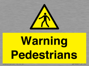 WV10602: Warning Pedestrians