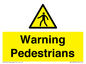WV10602: Warning Pedestrians
