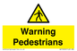 WV10602: Warning Pedestrians