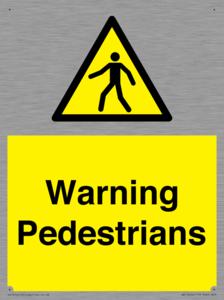 WV10602: Warning Pedestrians