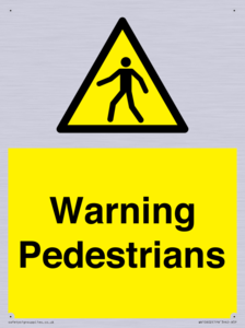 WV10602: Warning Pedestrians