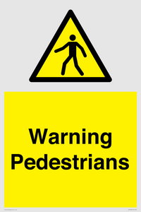 WV10602: Warning Pedestrians