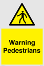 WV10602: Warning Pedestrians