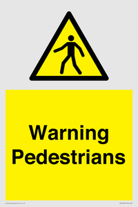 WV10602: Warning Pedestrians