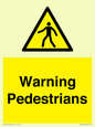 WV10602: Warning Pedestrians