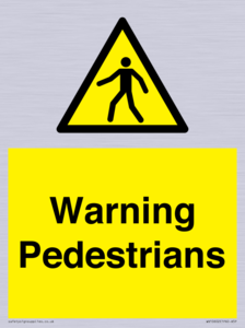 WV10602: Warning Pedestrians