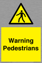 WV10602: Warning Pedestrians