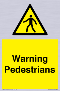 WV10602: Warning Pedestrians