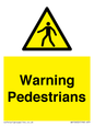 WV10602: Warning Pedestrians