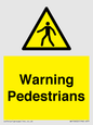 WV10602: Warning Pedestrians