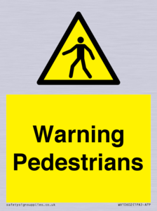 WV10602: Warning Pedestrians