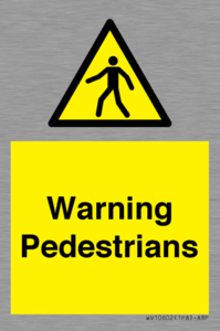WV10602: Warning Pedestrians