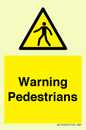 WV10602: Warning Pedestrians