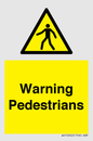 WV10602: Warning Pedestrians