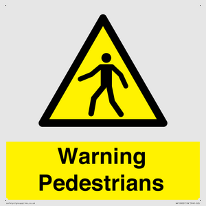 WV10602: Warning Pedestrians