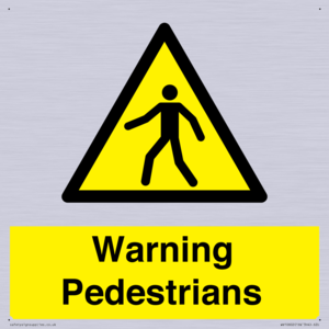 WV10602: Warning Pedestrians